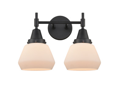 Bathroom Fixtures Two Lights by Innovations ( 405 | 447-2W-BK-G171 Caden ) 