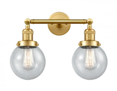 Bathroom Fixtures Two Lights by Innovations ( 405 | 208-SG-G204-6 Franklin Restoration ) 