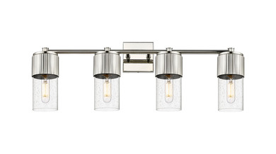 Bathroom Fixtures Four Lights by Innovations ( 405 | 428-4W-PN-G428-7SDY Downtown Urban ) 