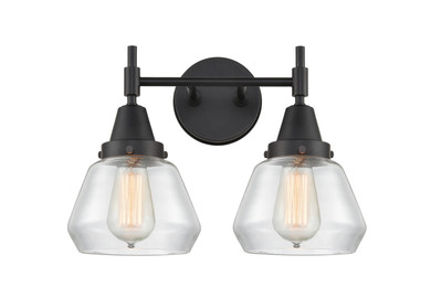 Bathroom Fixtures Two Lights by Innovations ( 405 | 447-2W-BK-G172-LED Caden ) 