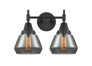 Bathroom Fixtures Two Lights by Innovations ( 405 | 447-2W-BK-G173-LED Caden ) 