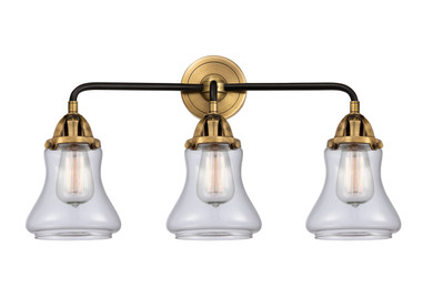 Bathroom Fixtures Three Lights by Innovations ( 405 | 288-3W-BAB-G192 Nouveau 2 ) 