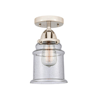 Semi-Flush Mts. Cage by Innovations ( 405 | 288-1C-PN-G184-LED Nouveau 2 ) 