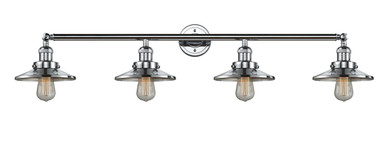 Bathroom Fixtures Four Lights by Innovations ( 405 | 215-PC-M7 Franklin Restoration ) 