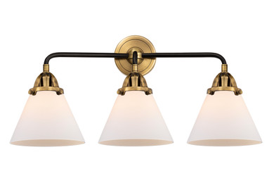 Bathroom Fixtures Three Lights by Innovations ( 405 | 288-3W-BAB-G41 Nouveau 2 ) 