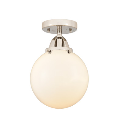 Semi-Flush Mts. Glass Down by Innovations ( 405 | 288-1C-PN-G201-8 Nouveau 2 ) 