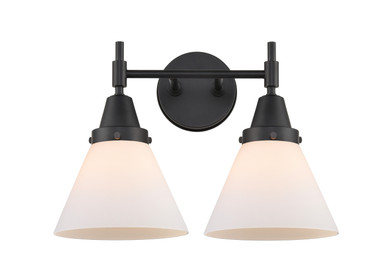 Bathroom Fixtures Two Lights by Innovations ( 405 | 447-2W-BK-G41 Caden ) 