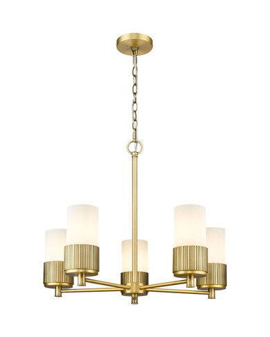 Mid. Chandeliers Glass Up by Innovations ( 405 | 428-5CR-BB-G428-7WH Downtown Urban ) 