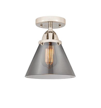 Semi-Flush Mts. Glass Down by Innovations ( 405 | 288-1C-PN-G43-LED Nouveau 2 ) 