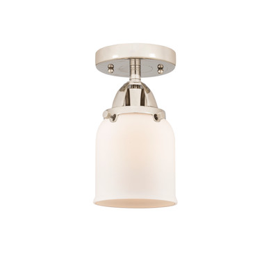Semi-Flush Mts. Cage by Innovations ( 405 | 288-1C-PN-G51 Nouveau 2 ) 