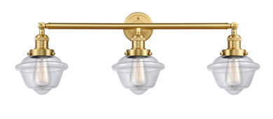 Bathroom Fixtures Three Lights by Innovations ( 405 | 205-SG-G532-LED Franklin Restoration ) 
