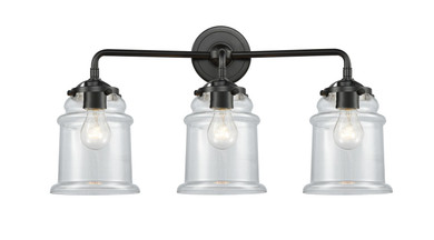 Bathroom Fixtures Three Lights by Innovations ( 405 | 284-3W-OB-G182-LED Nouveau ) 