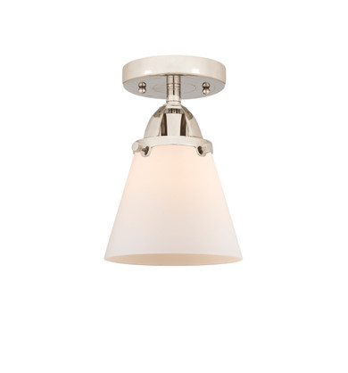 Semi-Flush Mts. Cage by Innovations ( 405 | 288-1C-PN-G61 Nouveau 2 ) 