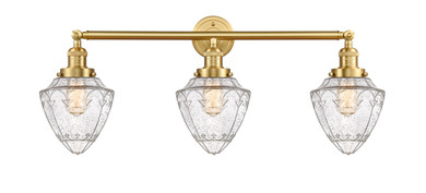 Bathroom Fixtures Three Lights by Innovations ( 405 | 205-SG-G664-7-LED Franklin Restoration ) 