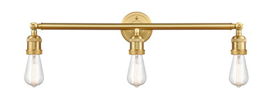 Bathroom Fixtures Three Lights by Innovations ( 405 | 205-SG-LED Franklin Restoration ) 