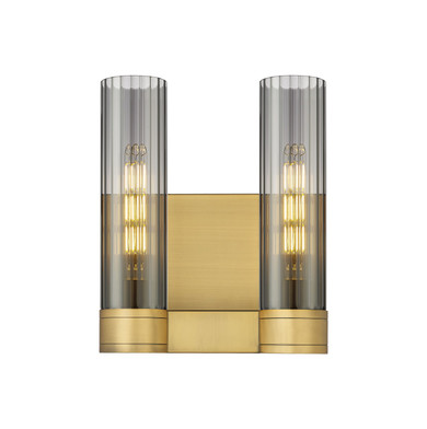 Bathroom Fixtures Two Lights by Innovations ( 405 | 429-2W-BB-G429-11SM Downtown Urban ) 
