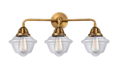 Bathroom Fixtures Three Lights by Innovations ( 405 | 288-3W-BB-G532-LED Nouveau 2 ) 