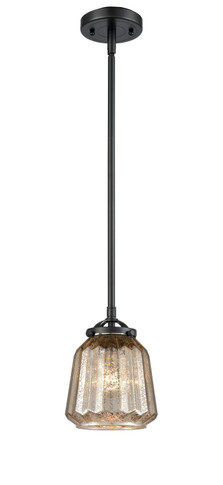 Mini Pendants Glass Down by Innovations ( 405 | 284-1S-OB-G146-LED Nouveau ) 