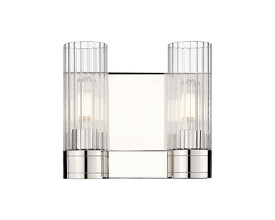 Bathroom Fixtures Two Lights by Innovations ( 405 | 429-2W-PN-G429-8CL Downtown Urban ) 