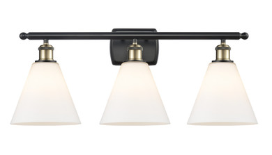 Bathroom Fixtures Three Lights by Innovations ( 405 | 516-3W-BAB-GBC-81 Ballston ) 