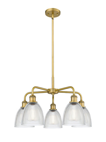 Mid. Chandeliers Glass Down by Innovations ( 405 | 516-5CR-BB-G382 Ballston ) 