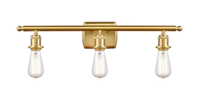 Bathroom Fixtures Three Lights by Innovations ( 405 | 516-3W-SG Ballston ) 