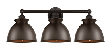 Bathroom Fixtures Three Lights by Innovations ( 405 | 616-3W-OB-M14-OB Edison ) 