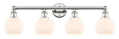 Bathroom Fixtures Four Lights by Innovations ( 405 | 616-4W-PN-G121-6 Edison ) 