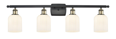 Bathroom Fixtures Four Lights by Innovations ( 405 | 516-4W-BAB-G559-5GWH Ballston ) 