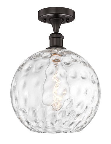 Semi-Flush Mts. Glass Down by Innovations ( 405 | 616-1F-OB-G1215-12 Edison ) 