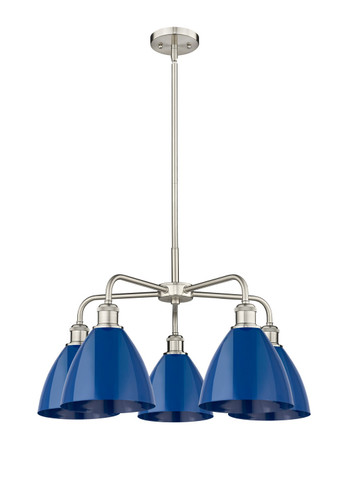 Mid. Chandeliers Glass Down by Innovations ( 405 | 516-5CR-SN-MBD-75-BL Ballston ) 