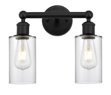 Bathroom Fixtures Two Lights by Innovations ( 405 | 616-2W-BK-G802 Edison ) 