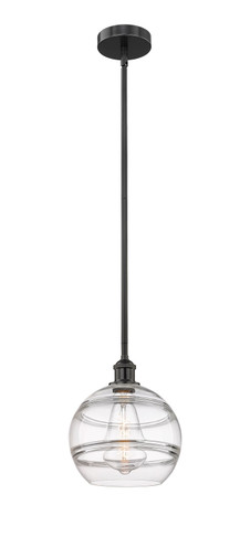 Mini Pendants Glass Down by Innovations ( 405 | 616-1S-BK-G556-10CL Edison ) 