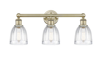 Bathroom Fixtures Three Lights by Innovations ( 405 | 616-3W-AB-G442 Edison ) 