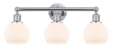 Bathroom Fixtures Three Lights by Innovations ( 405 | 616-3W-PC-G121-6 Edison ) 