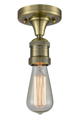Semi-Flush Mts. Exposed Lamps by Innovations ( 405 | 517-1C-AB Franklin Restoration ) 
