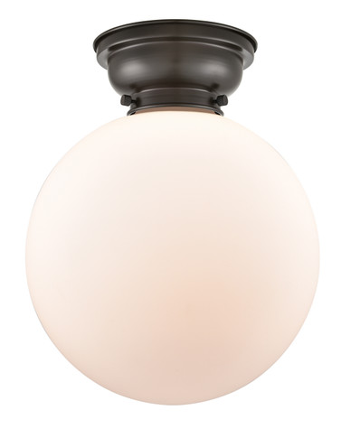 Flush Mounts Glass Down by Innovations ( 405 | 623-1F-OB-G201-12-LED Franklin Restoration ) 
