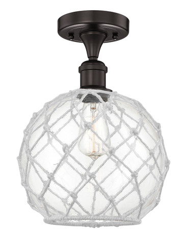 Semi-Flush Mts. Glass Down by Innovations ( 405 | 616-1F-OB-G122-10RW Edison ) 