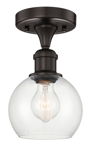 Semi-Flush Mts. Glass Down by Innovations ( 405 | 616-1F-OB-G122-6 Edison ) 