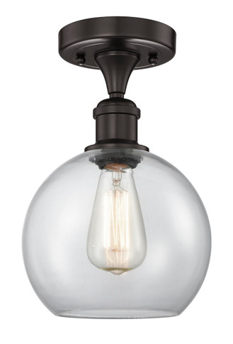 Semi-Flush Mts. Glass Down by Innovations ( 405 | 616-1F-OB-G122-8 Edison ) 