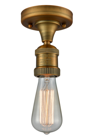 Semi-Flush Mts. Exposed Lamps by Innovations ( 405 | 517-1C-BB Franklin Restoration ) 