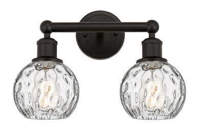 Bathroom Fixtures Two Lights by Innovations ( 405 | 616-2W-OB-G1215-6 Edison ) 
