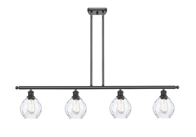 Linear/Island 4 Light + by Innovations ( 405 | 516-4I-OB-G362-LED Ballston ) 