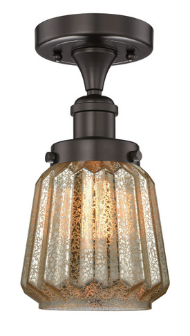 Semi-Flush Mts. Glass Down by Innovations ( 405 | 616-1F-OB-G146 Edison ) 