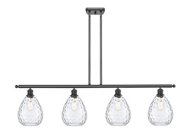 Linear/Island 4 Light + by Innovations ( 405 | 516-4I-OB-G372-LED Ballston ) 