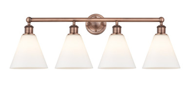 Bathroom Fixtures Four Lights by Innovations ( 405 | 616-4W-AC-GBC-81 Edison ) 