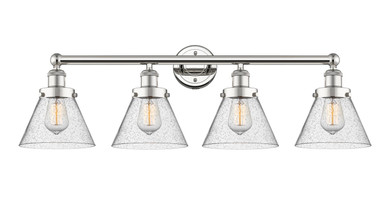 Bathroom Fixtures Four Lights by Innovations ( 405 | 616-4W-PN-G44 Edison ) 