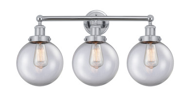 Bathroom Fixtures Three Lights by Innovations ( 405 | 616-3W-PC-G202-8 Edison ) 