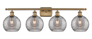 Bathroom Fixtures Four Lights by Innovations ( 405 | 516-4W-BB-G1213-8SM Ballston ) 
