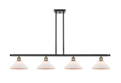 Linear/Island 4 Light + by Innovations ( 405 | 516-4I-BAB-G131-LED Ballston ) 